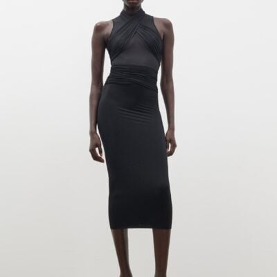 WARDROBE.NYC Translucent Skirt Midi - Image 1