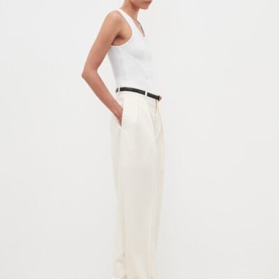 WARDROBE.NYC Tapered Low Rise Trouser - Image 2