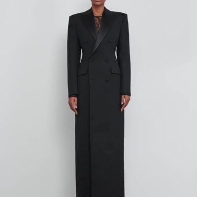 WARDROBE.NYC Sculpted Coat Dress - Image 1