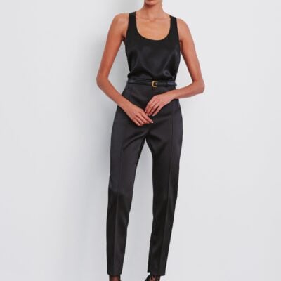 WARDROBE.NYC Satin Oversize Tank - Image 1