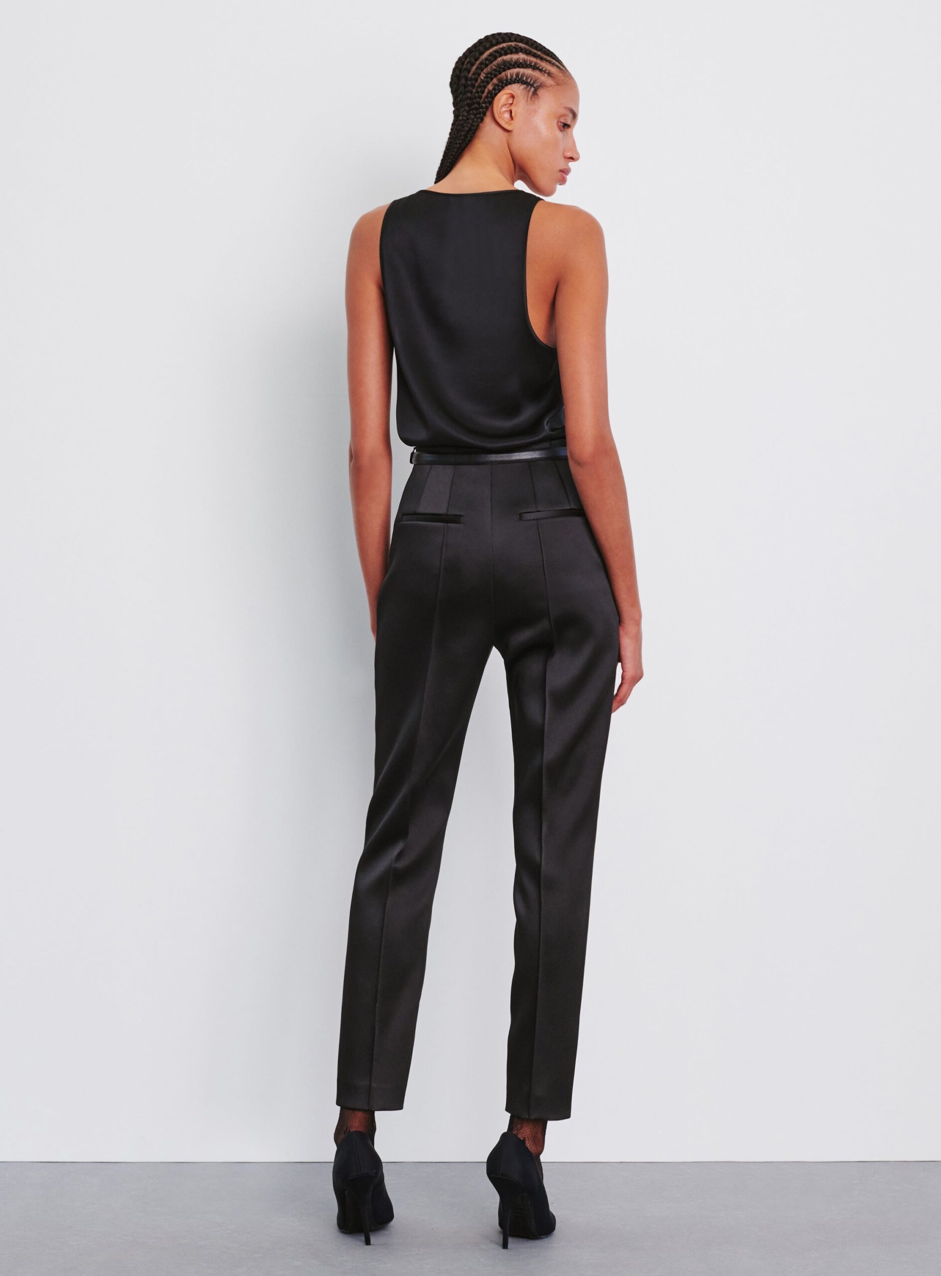 MNWRD140826071446036_2 WARDROBE.NYC Satin Oversize Tank - Image 2