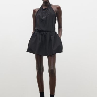 WARDROBE.NYC Ruched Skirt Mini - Image 1