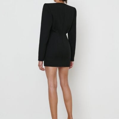 WARDROBE.NYC RHW V-Neck Dress - Image 2