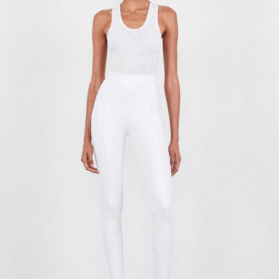 WARDROBE.NYC Opaque Stirrup Legging - Image 1