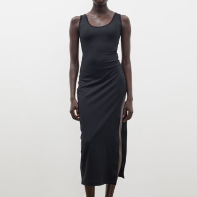 WARDROBE.NYC Opaque Scoop Dress - Image 1