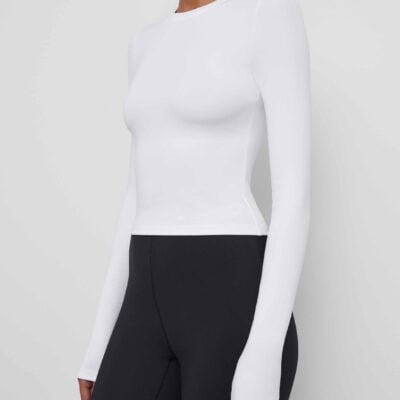 WARDROBE.NYC Opaque Long Sleeve Tee - Image 1