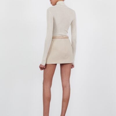 WARDROBE.NYC New Contour Mini Skirt - Image 2
