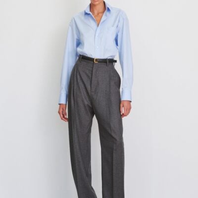 WARDROBE.NYC Mid Rise Trouser - Image 1
