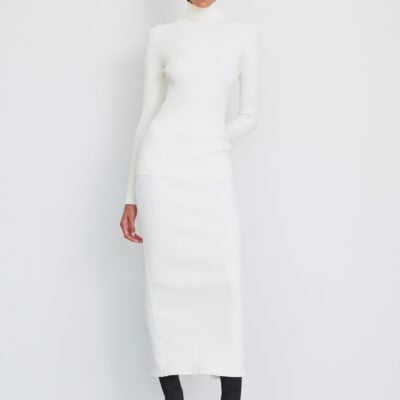 WARDROBE.NYC Matte Turtleneck - Image 1