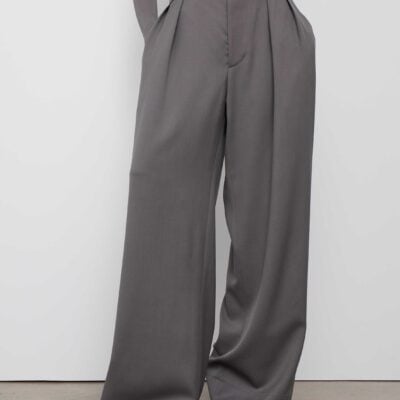 WARDROBE.NYC Low Rise Trouser - Image 1