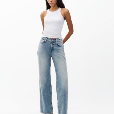 Rag & Bone Saige Relaxed Straight Jeans