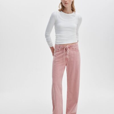 Rag & Bone Phoebe Drawstring Wide-Leg Jeans