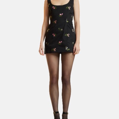 Cynthia Rowley Embroidered Mini Dress