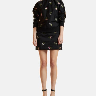Cynthia Rowley Embroidered Pullover