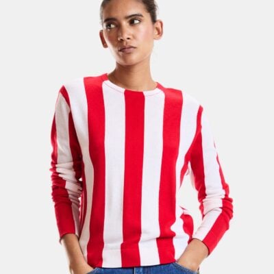 Cynthia Rowley Sideline Striped Sweater