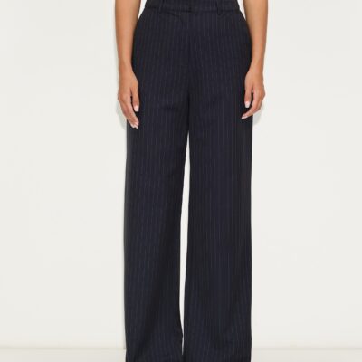 Dazie Bella Pinstripe Straight Leg Pants