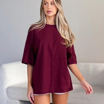 Dazie The Classic Cotton Oversized Tee