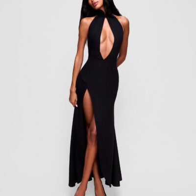 Guizio Halter Neck Gown