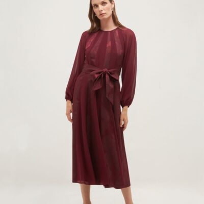 Hobbs Loren Jacquard Dress