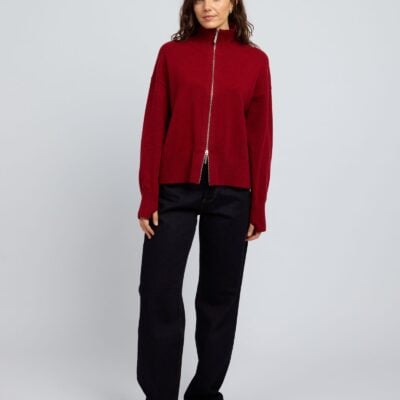 Huntly Margot Cashmere Zip Jacket