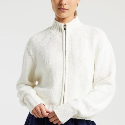 Liido Emma Double Zip Knit Top