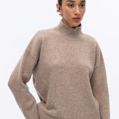 Minima Esenciales Rae Merino Wool Silk Blend Jumper
