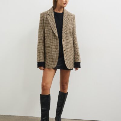 Minima Esenciales Desi Wool Blazer