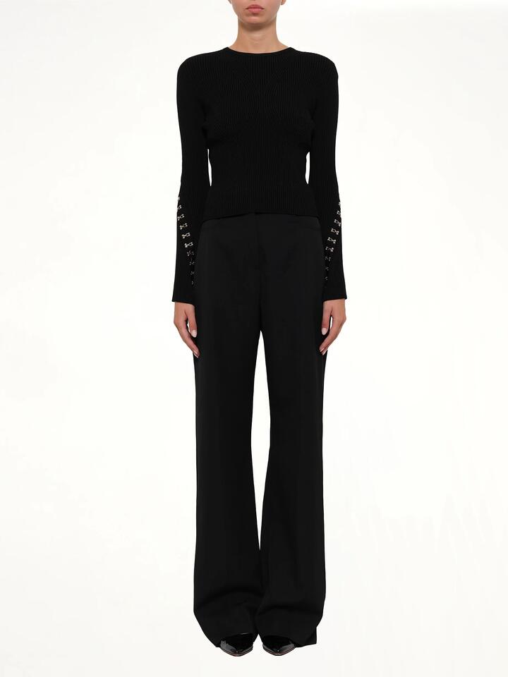 ALEXANDER MCQUEEN Slash Crew Neck Knitwear