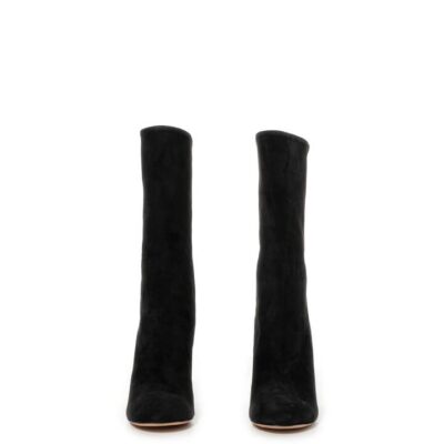 ALEXANDER MCQUEEN Suede Boots in Black / 35.5