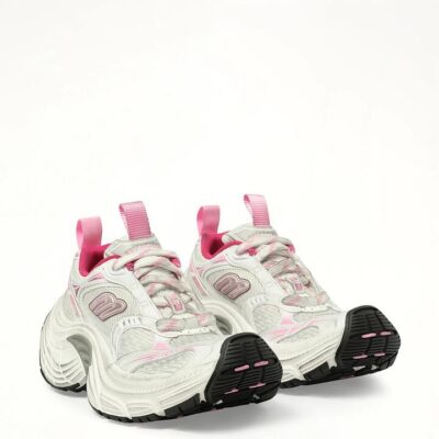 BALENCIAGA 6xl Sneaker in White/pink/grey/black White / 35