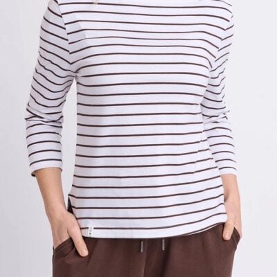 Elm Eliza Boat Neck Tee
