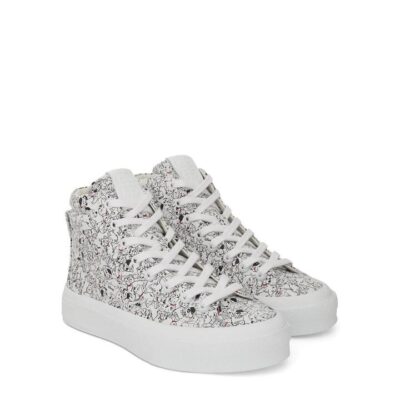 GIVENCHY Disney 101 Dalmatians City High Sneaker in White / 35
