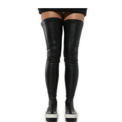 GIVENCHY Platform Otk Skate Sneaker in Black / 36