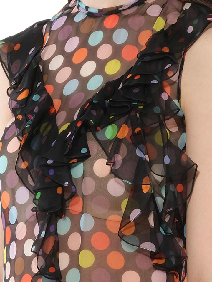 GIVENCHY Podium Sleeveless Dress in Multicolor Multicolour / 36