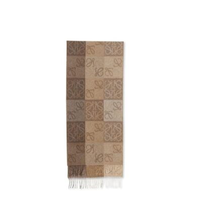 LOEWE Anagram Wool Scarf