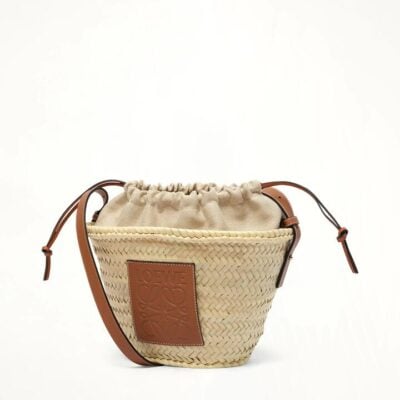 LOEWE Classic Drawstring Bucket