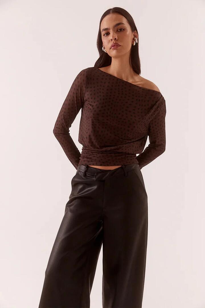 Sovere Zuri Rum Raisin Spot LS Top