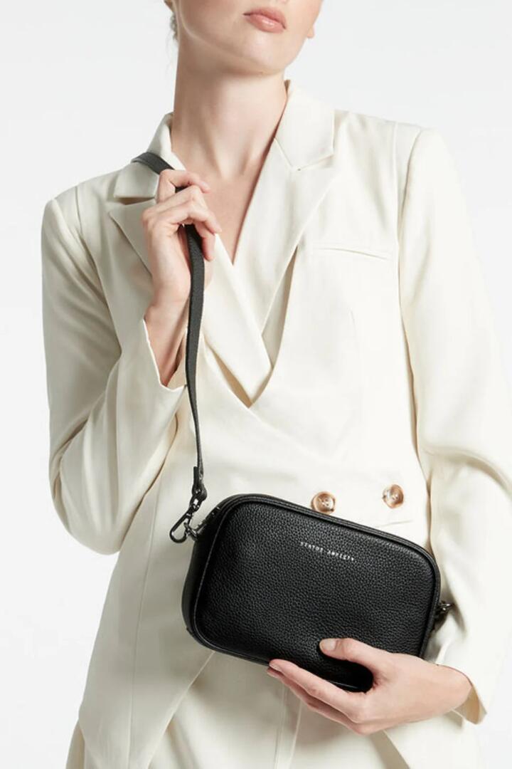 Status Anxiety Plunder Cross Body Black Bag