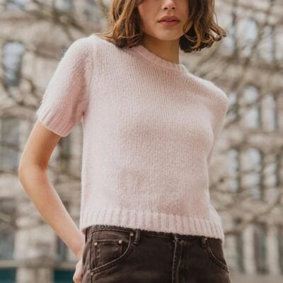 Stories be Told Countess Blush Soft Knit Tee