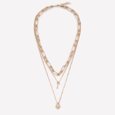 Boden Women's Love Lock Layer Necklace