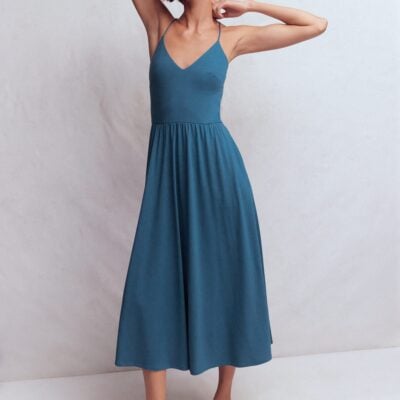 Boden Cross Back Jersey Dress