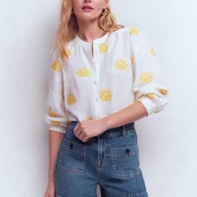 Boden Primrose Denim Shorts