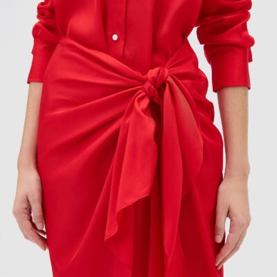 Oroton Silk Sarong Dress