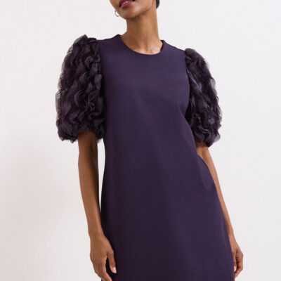 Phase Eight Aida Puff Sleeve Dress