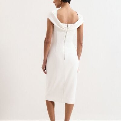Phase Eight Camela Twist Neck Midi Dress
