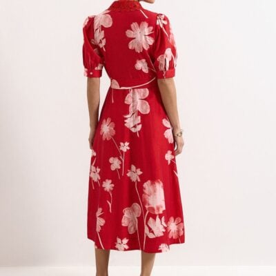 Phase Eight Delphine Floral Midi Shirt Dress