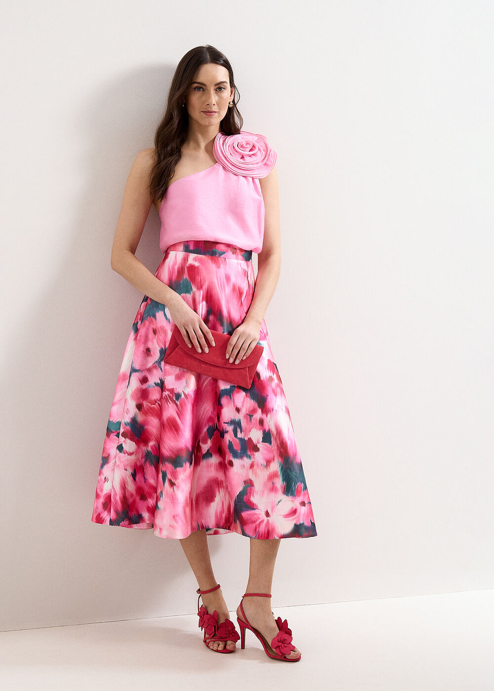 Phase Eight Freyja Floral Skirt