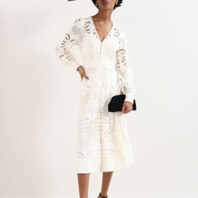Phase Eight Inara Lace Midi Dress
