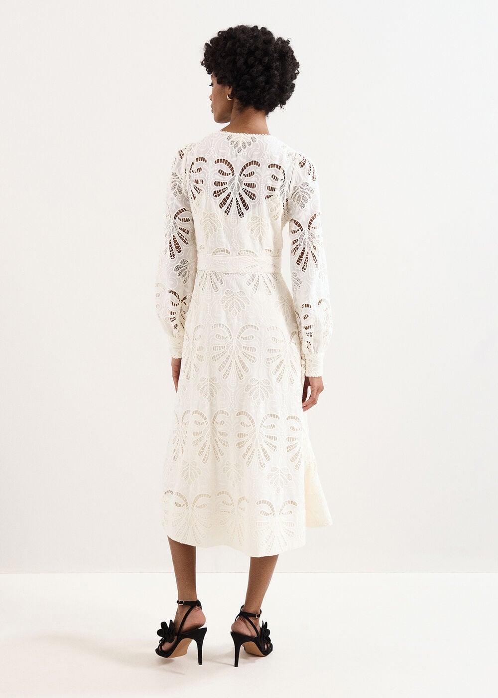 Phase Eight Inara Lace Midi Dress