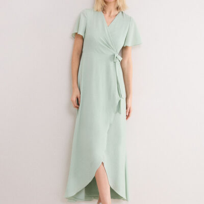 Phase Eight Julissa Textured Wrap Maxi Dress